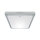 Lampe LED pour salle de bain IP44 L : 27 cm en argent blanc 4000 K Plafond
