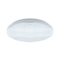 LED Deckenleuchte Bad Sternenhimmel rund D: 37 cm IP44...