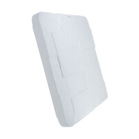 LED Deckenlampe Weiß Bad B: 43 cm Sternenhimmel IP44