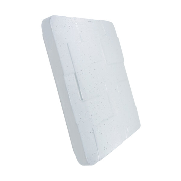 Plafonnier LED Ciel étoilé 53 cm de large IP44 Blanc Salle de bain