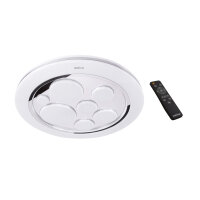 LED Deckenlampe IP44 rund D: 49 cm Fernbedienung