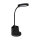 Lampe de bureau LED Touch Dimmer Porte-stylo Bras flexible 55,5 cm
