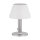 Lampe de table solaire portable Batterie LED IP44 28 cm de haut Interrupteur à tirette