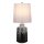 Lampe de table IOAN en céramique Ø30cm H65cm Lampe de sol