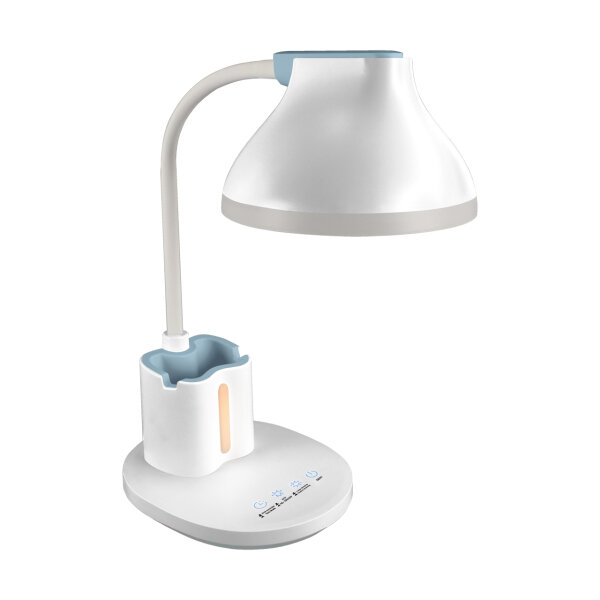 Lampe de table LED Enfants Blanc Touch Dimmer 40 cm Porte-crayons