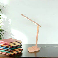Lampe de bureau LED rose Touch Changement de couleur 32,3 cm