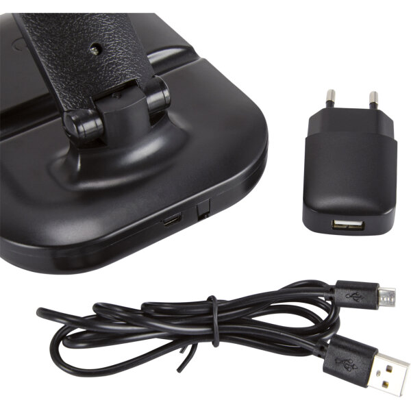 Lampe de bureau LED Touch Dimmer Changement de couleur 32,3 cm noir