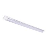 LED Deckenleuchte Weiß flach H: 2,5 cm L: 60 cm IP42