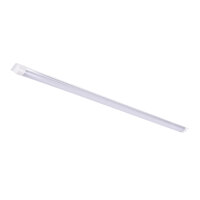 LED Deckenleuchte Weiß 120 cm lang flach IP42 4000 K