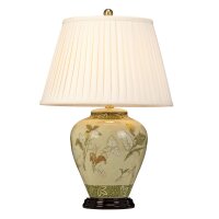 Lampe de table en porcelaine ronde 62 cm Classique et...