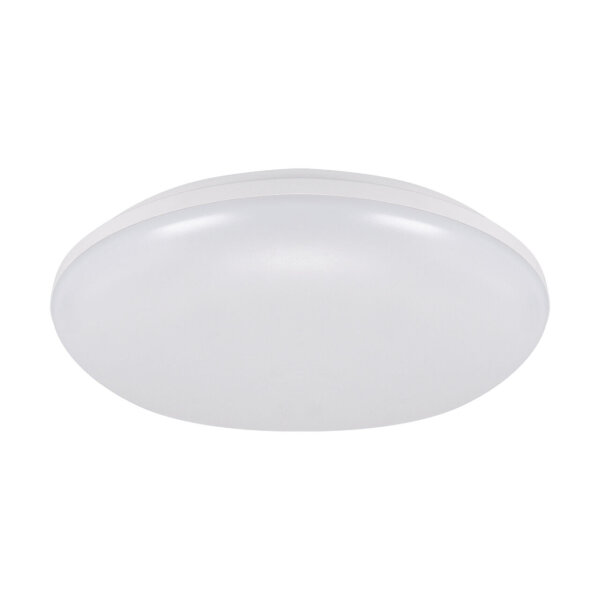 LED Deckenlampe außen rund Ø 28 cm IP65 Weiß