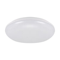 LED Deckenlampe außen D: 28 cm IP65 Weiß rund