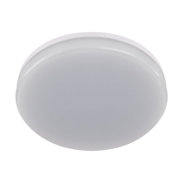 Lampe de plafonnier à LED IP55 petite D : 22 cm blanc extérieur milieu humide