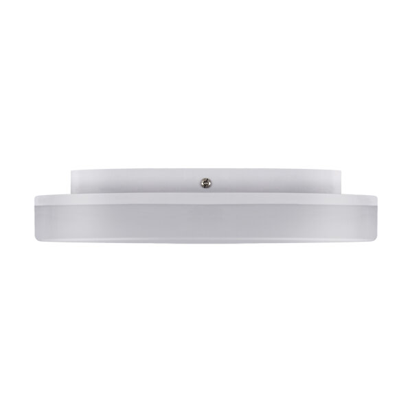 Lampe de plafonnier à LED IP55 petite D : 22 cm blanc extérieur milieu humide