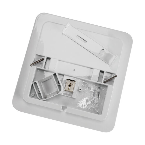 LED Deckenlampe außen IP55 22 cm breit klein Weiß
