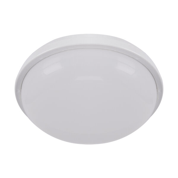 LED Deckenleuchte IP54 außen Feuchtraum Ø 16,5 cm klein Weiß