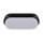 Außen Deckenlampe LED Schwarz Weiß IP65 4100 K oval