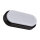 LED Deckenleuchte oval IP65 Schwarz Weiß 4200 K außen