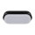 LED Deckenleuchte oval IP65 Schwarz Weiß 4200 K außen