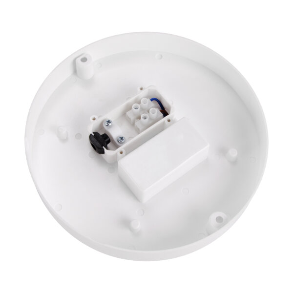LED Deckenleuchte außen rund Ø 16 cm klein IP65 Weiß 3900 K