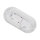 Plafonnier LED ovale IP65 blanc 19,5 cm Keller extérieur