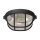 Deckenlampe au&szlig;en IP65 Schwarz E27 Maritim &Oslash; 18 cm
