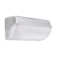 Außen Wandlampe LED IP65 26 cm breit in Silber...