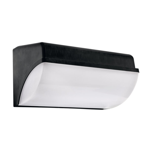 Applique LED Outdoor IP65 largeur 26 cm noir blanc