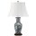 Tischlampe MOVILA 76 cm hoch Stoffschirm Premium