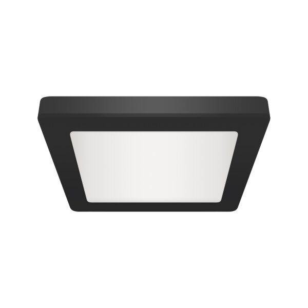 Plafonnier LED rectangulaire L : 16,4 cm couleur de lumière réglable