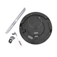 Plafonnier LED Noir Blanc Ø 22 cm Changement de...