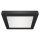 Plafonnier LED encastré apparent L : 29,2 cm noir blanc