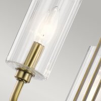 Kronleuchter Jugendstil 45,9 cm breit 3-flammig E14 in...