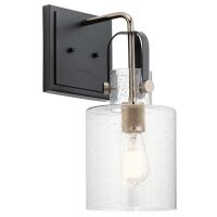Applique verre métal E27 hauteur 42,1 cm DEIRA