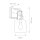 Applique verre métal E27 hauteur 42,1 cm DEIRA