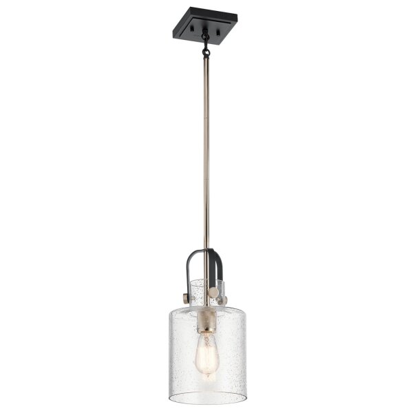 Hängelampe E27 Metall Glas 18 cm breit H: max. 141,6 cm