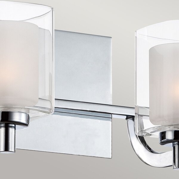 Badezimmerlampe Wand 33,1 cm breit IP44 G9 LED 3000 K
