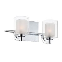 Badezimmerlampe Wand 33,1 cm breit IP44 G9 LED 3000 K
