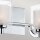 Badezimmerlampe Wand 33,1 cm breit IP44 G9 LED 3000 K