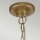 Pendelleuchte Metall 30,5 cm breit H: max. 246,4 cm 3x E14