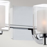 Lustre salle de bain IP44 Ø 38,4 cm métal...