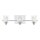 LED Wandlampe Badezimmer Metall Glas B: 53,3 cm IP44 3000 K