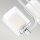 LED Wandlampe Badezimmer Metall Glas B: 53,3 cm IP44 3000 K