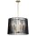 Suspension en métal D : 66 cm H : max. 155 cm rond 6x E14