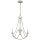 Lustre Shabby Chic Ø 48,3 cm H : max. 216 cm Gris antique