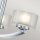 Deckenlampe Bad LED G9 IP44 40,6 cm breit 3000 K Chrom Weiß