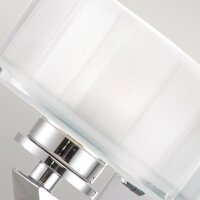 Applique salle de bain LED G9 3000 K IP44 H : 20,3 cm petite