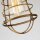 Deckenlampe Messing Antik D: 14,5 cm klein aus Metall E27