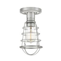 Plafonnier en métal Ø 14,5 cm petit nickel...