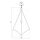 Pendelleuchte Metall B: 48,9 cm in Messing E27 verstellbar